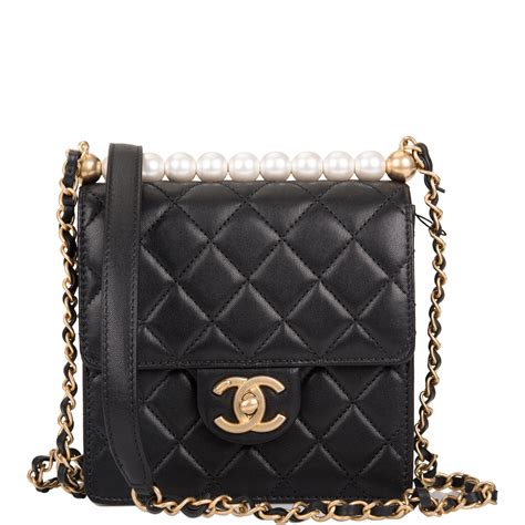 chanel purse pearl strap|chanel purses sale.